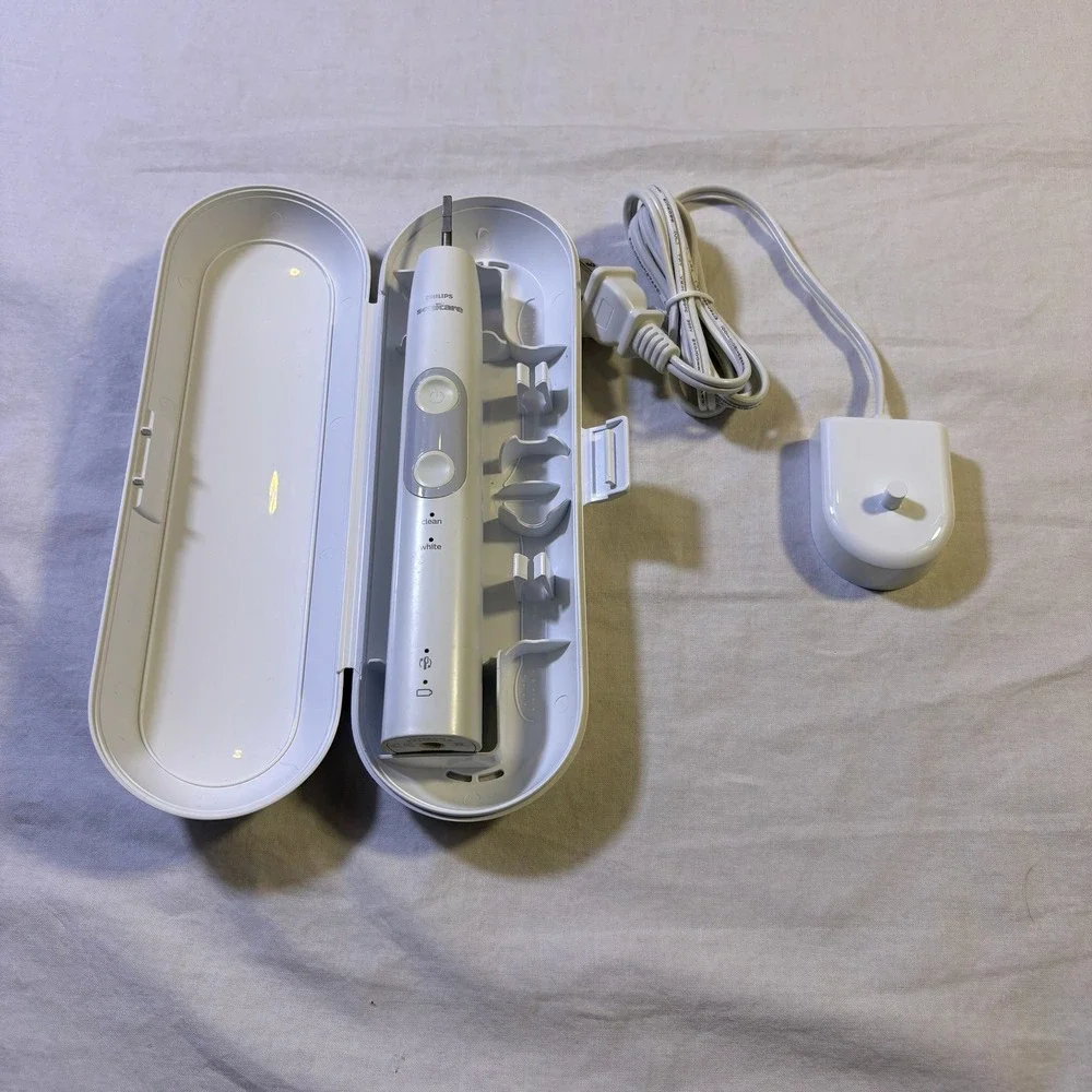 Philips Sonicare‎ ProtectiveClean Electric Toothbrush Travel Case Charger White